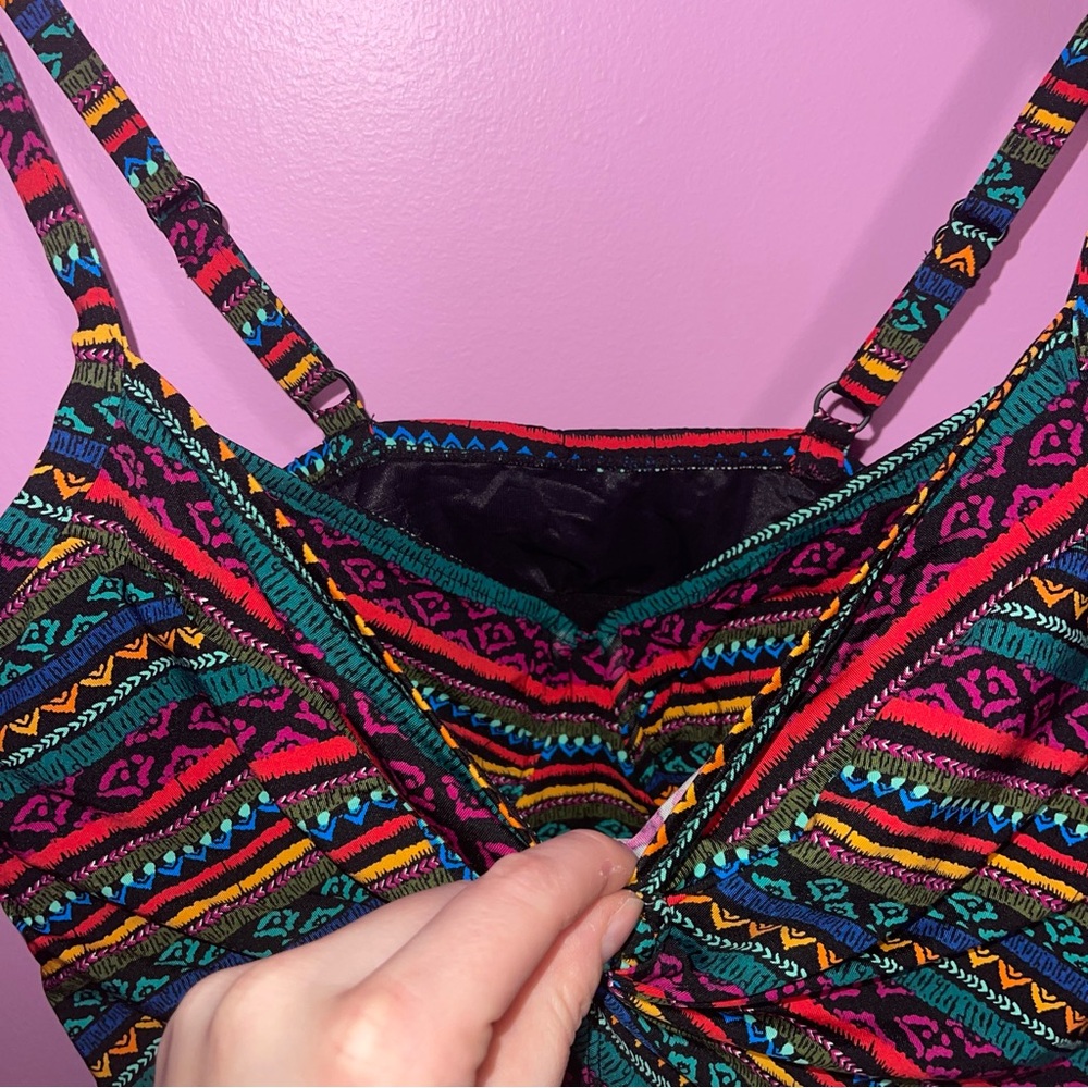 Miraclesuit‎ Raya De Sol Tankini Top Women’s 14 NWT Underwire Control NWT - Picture 5 of 13